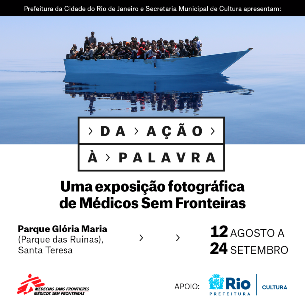 Médicos Sem Fronteiras leva exposição fotográfica para o Parque Glória