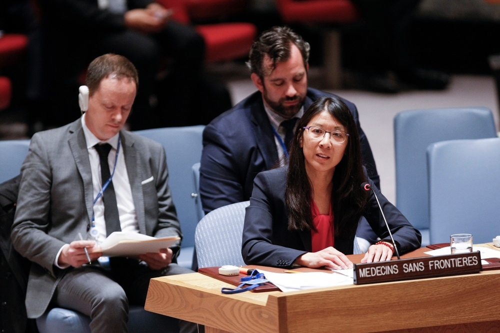 Discurso Joanne Liu no Conselho de Segurança da ONU