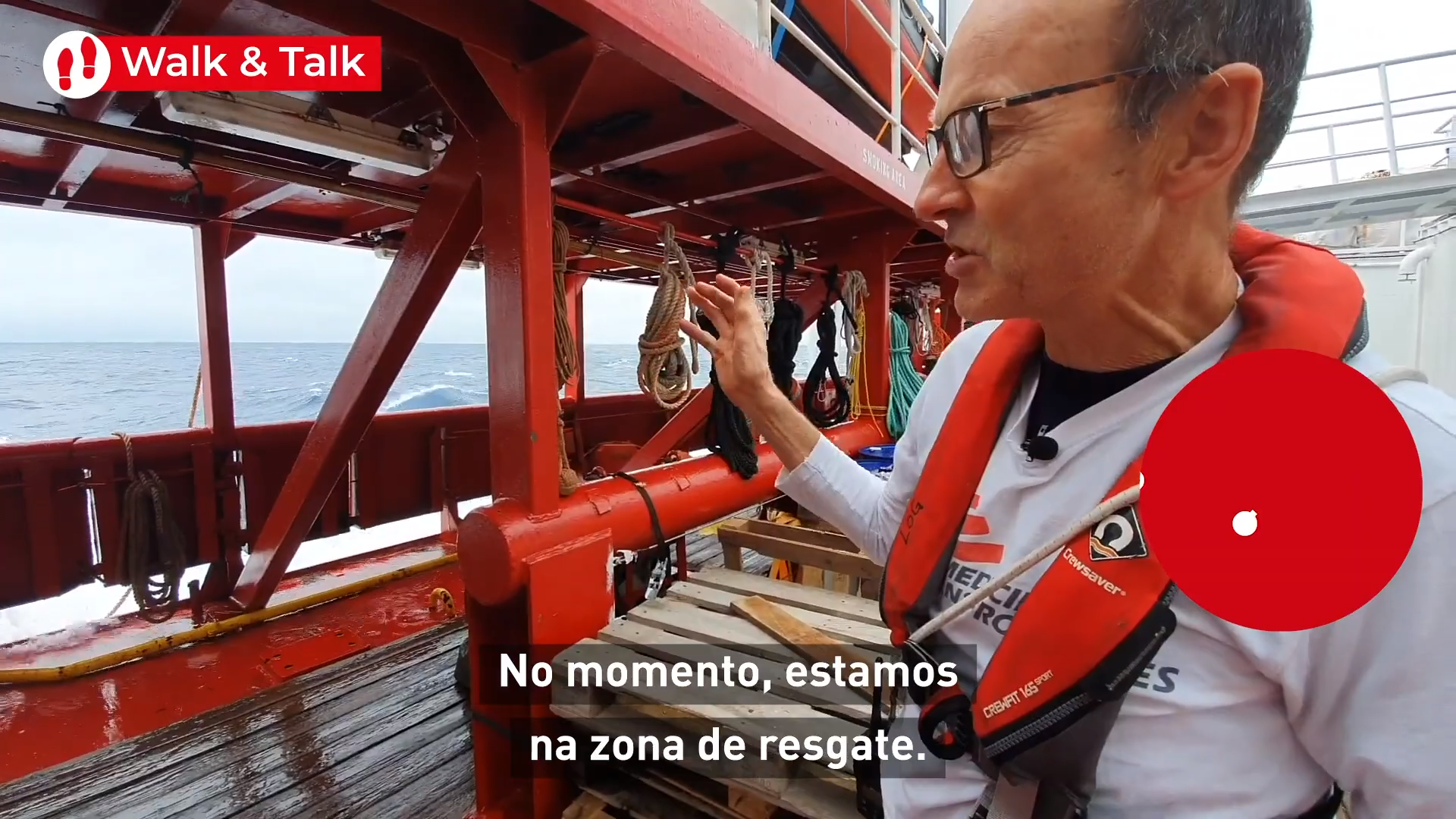 Conheça nosso novo navio de busca e salvamento