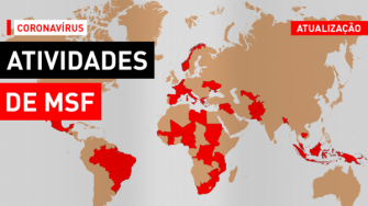 MSF contra a COVID-19 no mundo