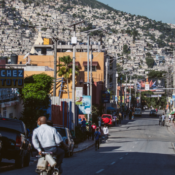 Jalousie, bairro em Porto Príncipe, capital do Haiti. © Valerie Baeriswyl