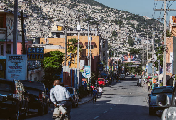 Jalousie, bairro em Porto Príncipe, capital do Haiti. © Valerie Baeriswyl