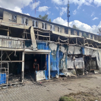 MSB167867 – Ataque a mercado na cidade de Kostiantynivka deixou pelo menos 17 pessoas mortas. ©Yuliia Trofimova/MSF