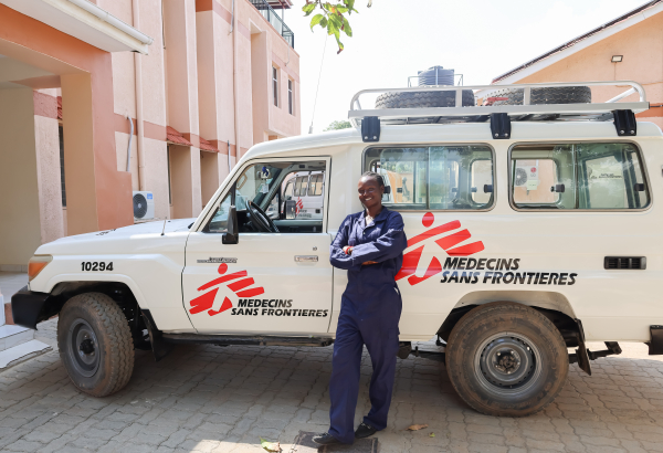 Mary James, MSF Driver in South Sudan