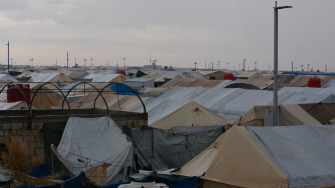 Vista geral da imagem do acampamento Al-Hol © MSF