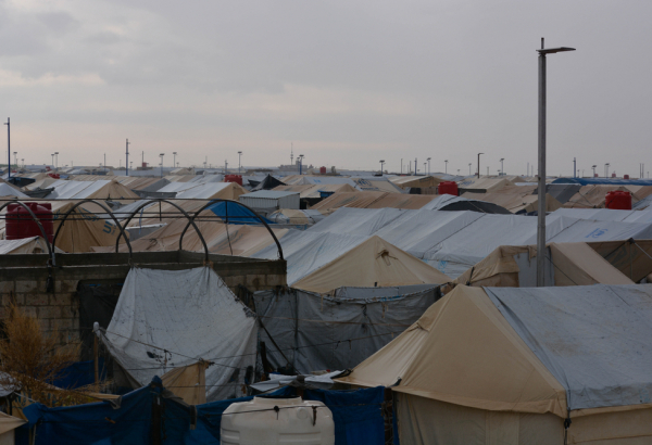 Vista geral da imagem do acampamento Al-Hol © MSF