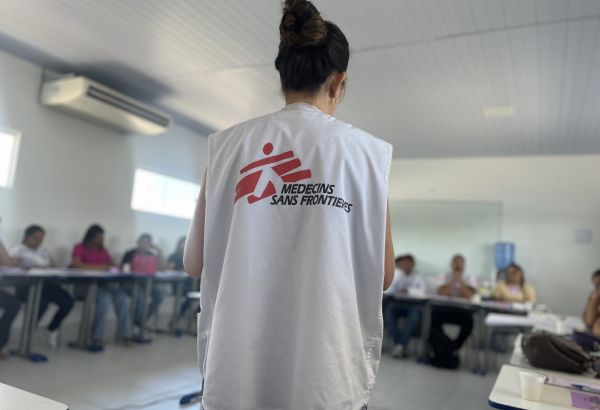 MSF ofereceu treinamento para atendimento a sobreviventes de violência sexual. © Lara Coelho / MSF