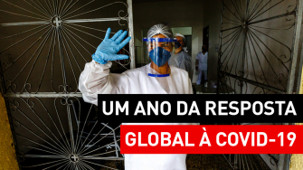 Um ano da resposta global à COVID-19